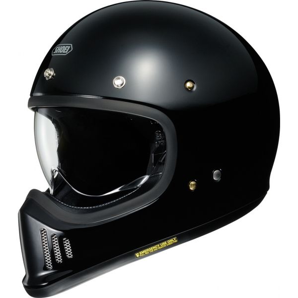  SHOEI Moto Retro EX-Zero Black Glossy Helmet