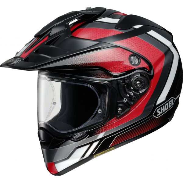  SHOEI Casca Hornet-ADV Sovereign TC-1 Negru/Rosu