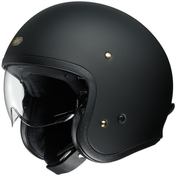 Jet helmets SHOEI J.O - Black Matt Helmet