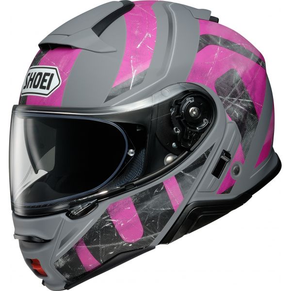 Flip up helmets SHOEI Moto Flip-Up Helmet Neotec-II Jaunt TC-7 Grey Matt 2022