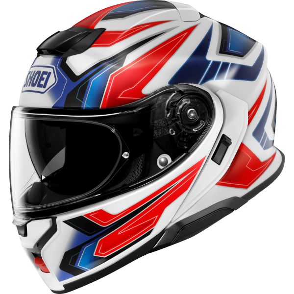 Casti Moto Flip-up (Modulabile) SHOEI Casca Moto Flip-Up Neotec 3 Anthem TC-10 Blue/Red/White 25