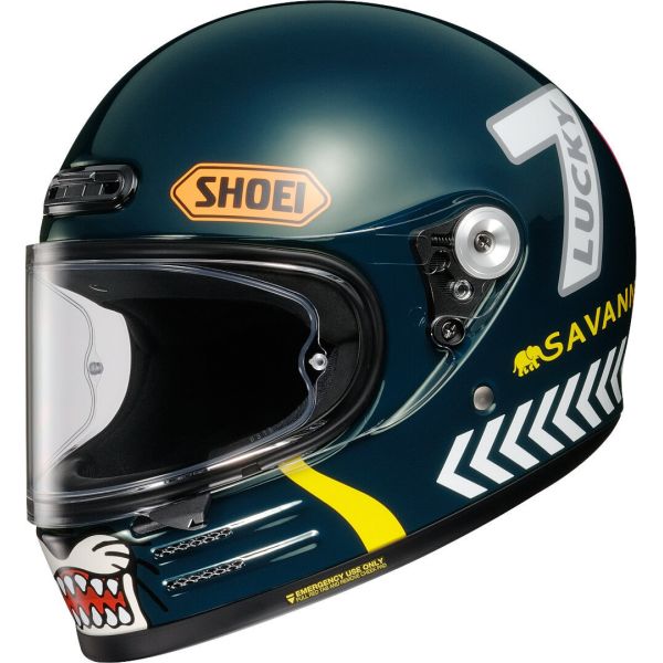 Full face helmets SHOEI Full-Face Moto Helmet Glamster 06 Cheetah