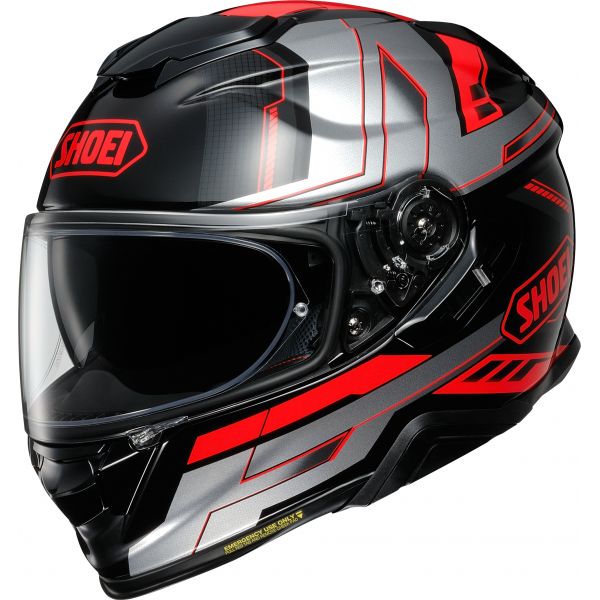 Full face helmets SHOEI Moto Full-Face Helmet GT-Air II Aperture TC-1 Black Glossy 2022