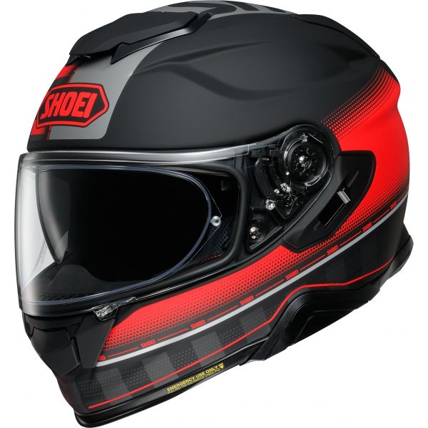  SHOEI Casca Moto Full-Face GT Air 2 Tesseract TC-1 Black/Red Matt