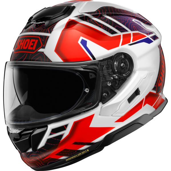 Casti Moto Integrale SHOEI Casca Moto Full-Face/Integrala GT AIR 3 Hike TC-10 Blue/Red/White 25