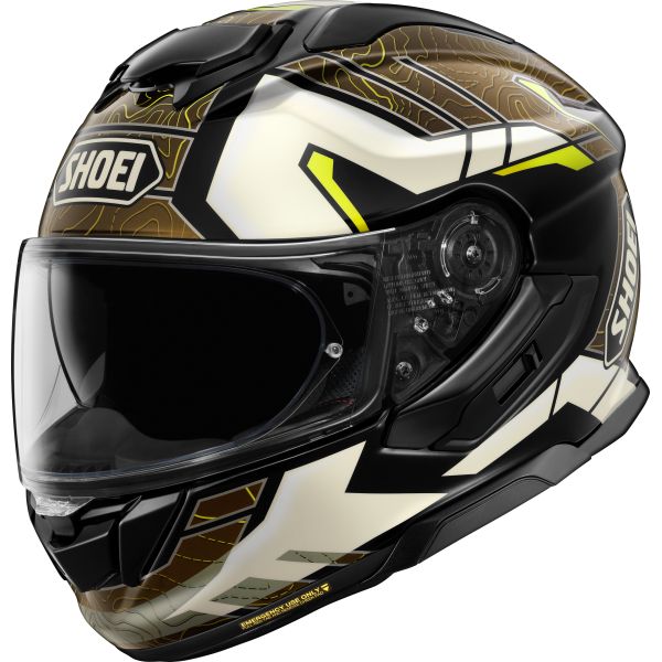 Casti Moto Integrale SHOEI Casca Moto Full-Face/Integrala GT AIR 3 Hike TC-11 Black/Brown/White/Yellow 25