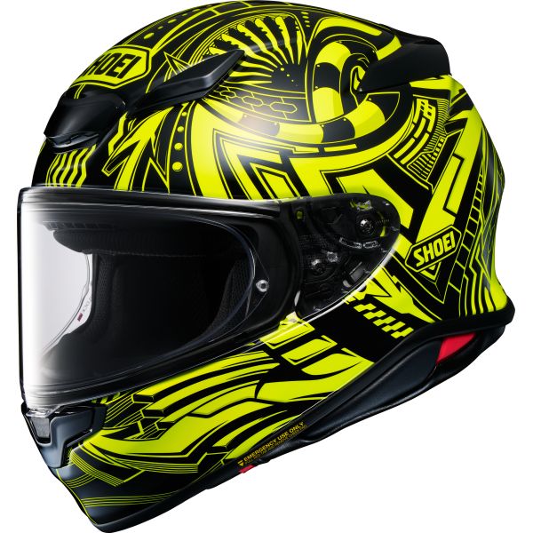 Casti Moto Integrale SHOEI Casca Moto Full-Face/Integrala NXR 2 Beaut TC-3 Blue/Yellow/White 25