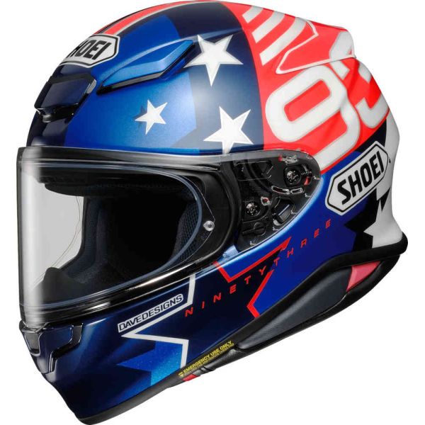 Full face helmets SHOEI Full-Face Moto Helmet NXR 2 Marquez American Spt. TC-10 2024
