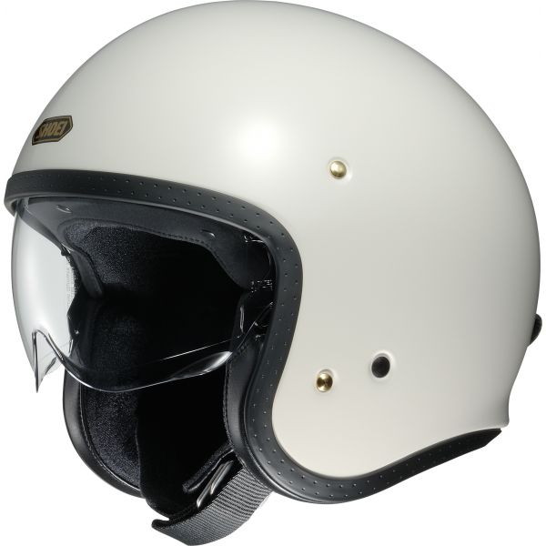 Jet helmets SHOEI Moto Open Face/Jet J.O Off White Helmet