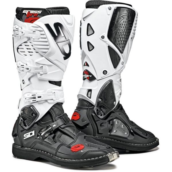 Cizme MX-Enduro Sidi Cizme Moto Crossfire 3 Black-White