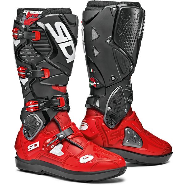 Boots MX-Enduro Sidi Boots Crossfire 3 SRS Red-Red-Black