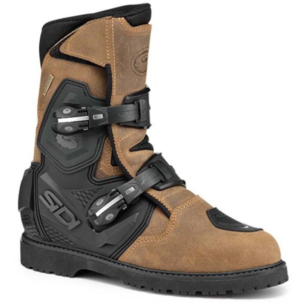 Adventure/Touring Boots Sidi Moto Boots Mid Adventure 2 Gore Tex Tobacco 24