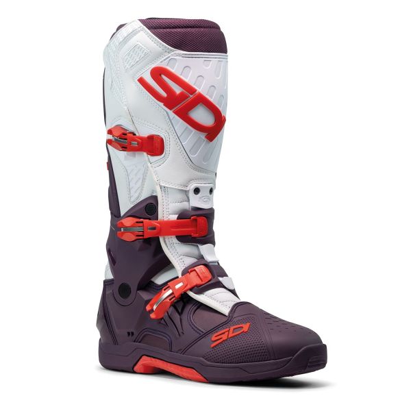Cizme MX-Enduro Sidi Cizme Moto MX/Enduro Crossair Wine/White 2025