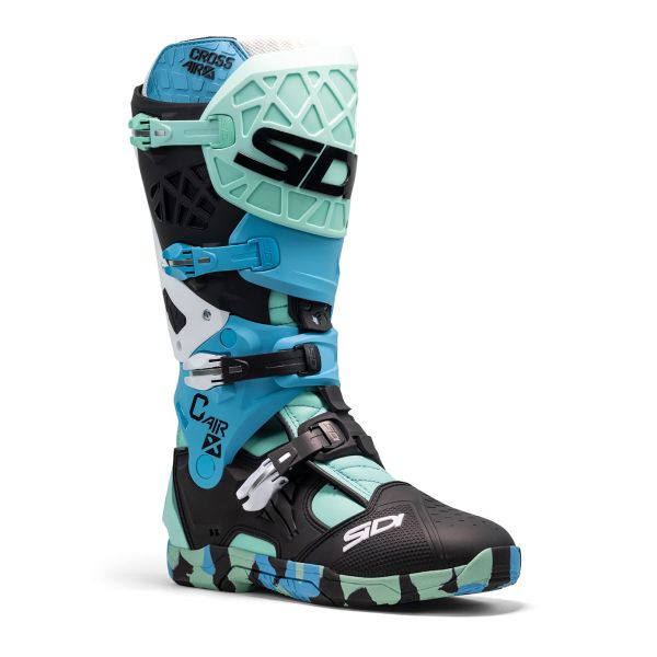 Cizme MX-Enduro Sidi Cizme Moto Mx/Enduro Crossair X Messy Cyan 25