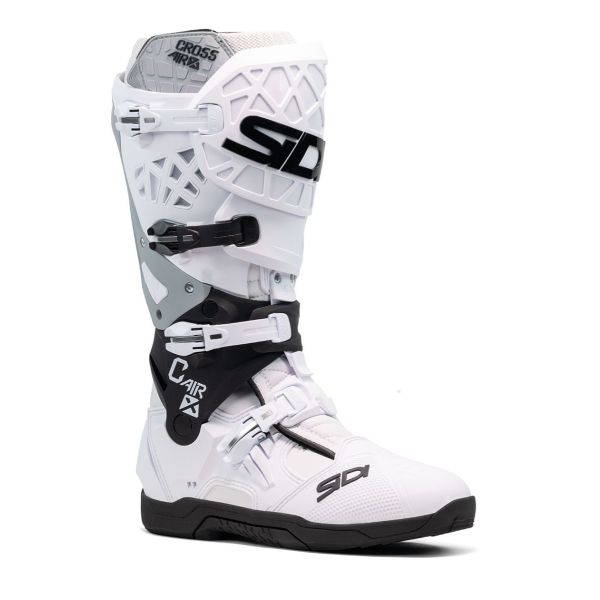 Cizme MX-Enduro Sidi Cizme Moto Mx/Enduro Crossair X White/Black 25