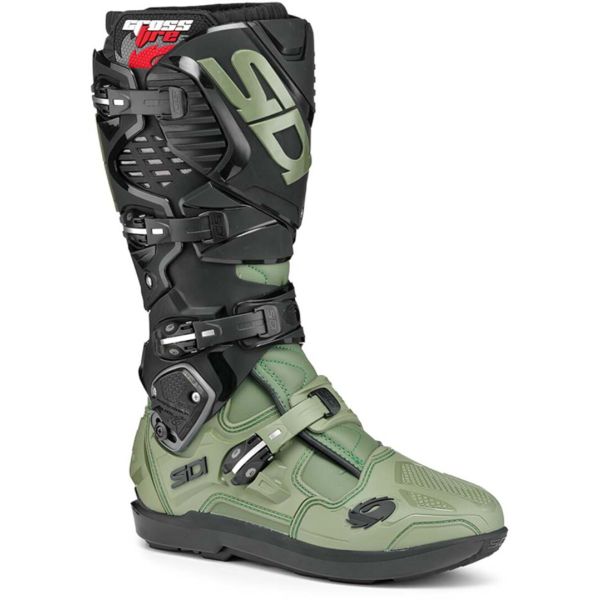  Sidi Cizme Moto MX/Enduro Crossfire 3 SRS Army/Black 24