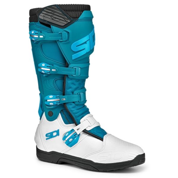 Cizme MX-Enduro Sidi Cizme Moto MX/Enduro Dama Xpower SC Lei White Petrol/Light Blue 24