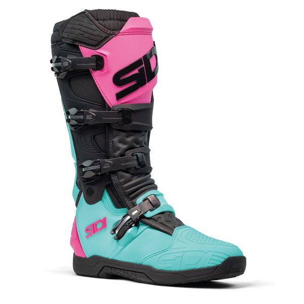 Cizme MX-Enduro Sidi Cizme Moto MX/Enduro X-Power SC Mint/Black/Pink 2025