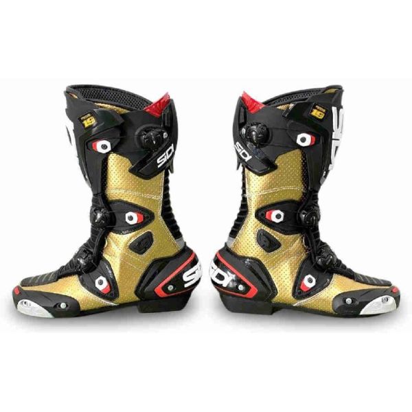 Sport Boots Sidi Racing Moto Boots  Mag/1 Air Bautista Limited Gold/Black