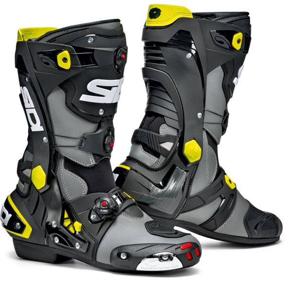  Sidi Boots Rex Grey-Black-Yellow Fluo