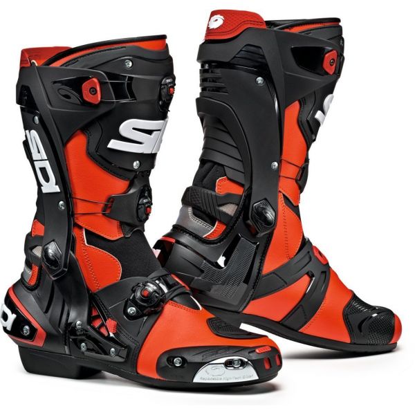  Sidi Boots Rex Red Fluo-Black