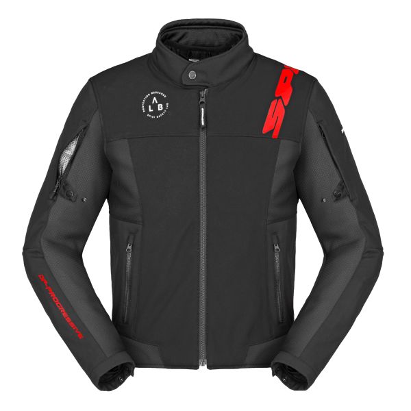 Textile jackets Spidi Corsa Red/Black 24 Textile Moto Jacket