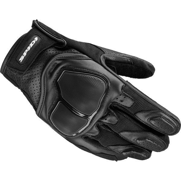 Gloves Racing Spidi Leather Moto Gloves NKD Black