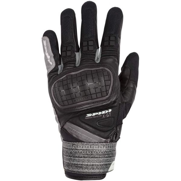 Gloves Racing Spidi Leather Moto Sport Gloves X-Force Black