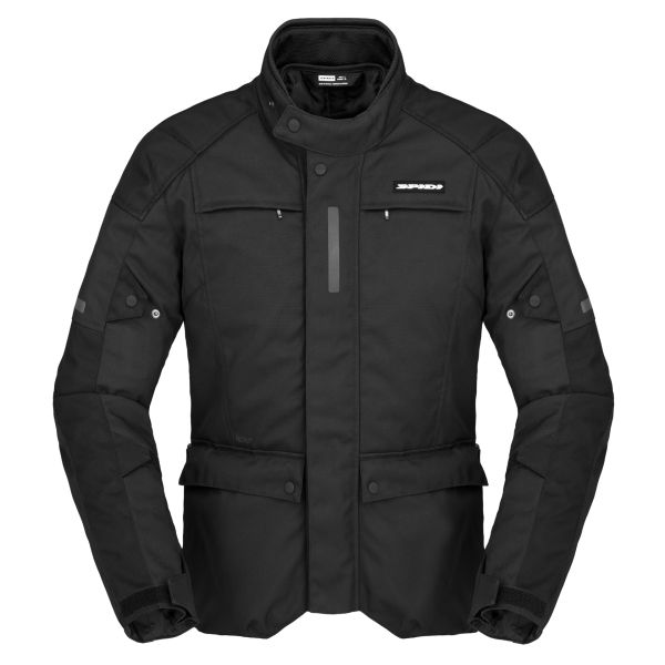 Textile jackets Spidi Textile Moto Jacket Traveler 3 Dark Edition Black