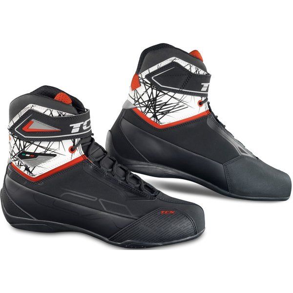 Short boots Tcx RUSH 2 WP LIMITED EDITION Black/White/Red Boots