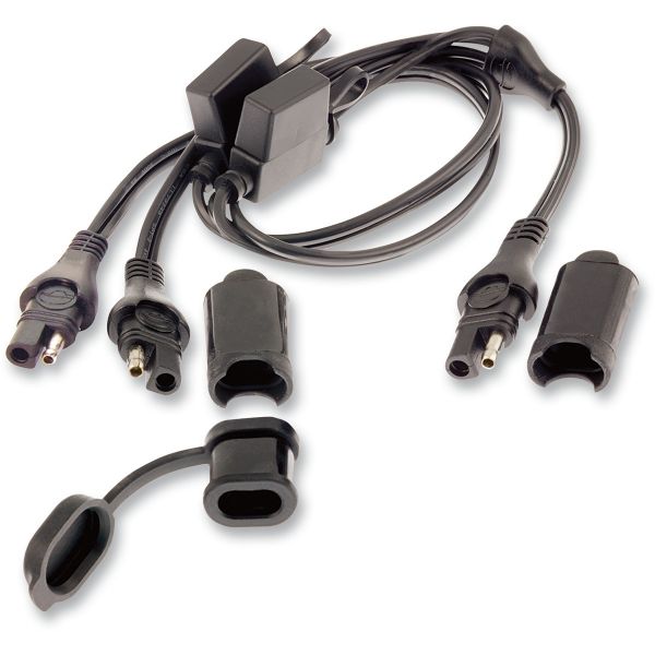  Tecmate Cablu Incarcator Spliter Y SAE Optimate Black O5