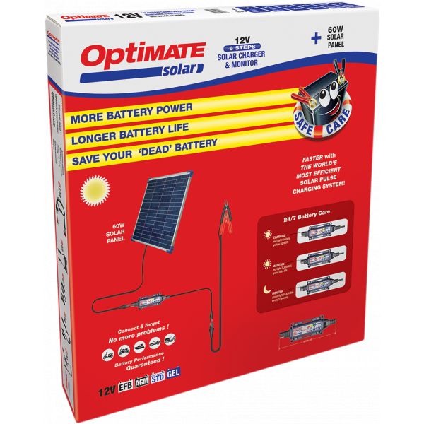 Battery Chargers Tecmate Charger Solar 60w Tm523-6