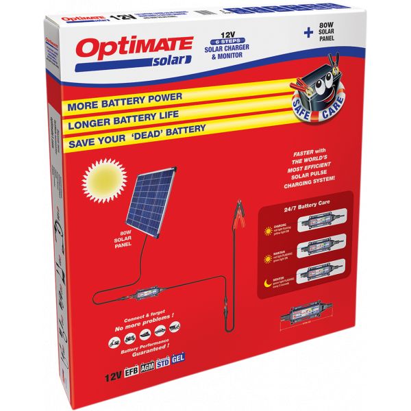 Battery Chargers Tecmate Charger Solar 80w Tm523-8
