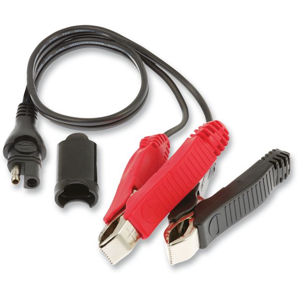  Tecmate Set Cabluri Cu Clesti Schimb Incarcator Black Red O4