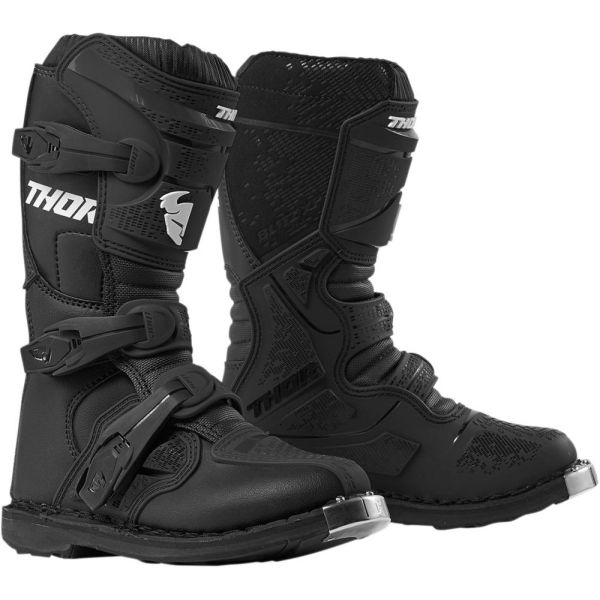  Thor YOUTH BLITZ XP S9Y OFFROAD BOOTS BLACK
