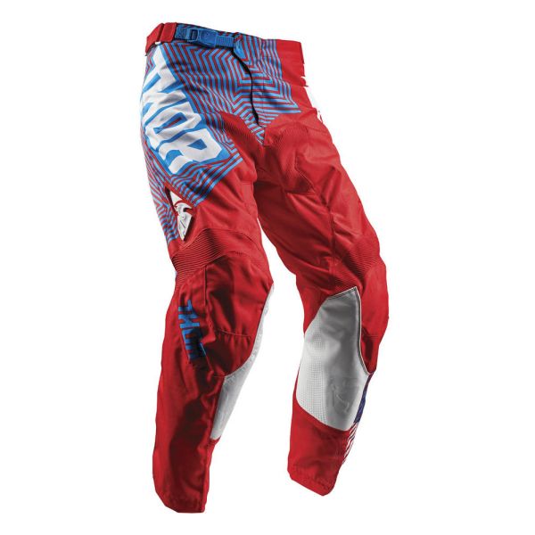 Pantaloni MX-Enduro Thor LICHIDARE STOC Pantaloni Pulse Geotec Red/Blue S8