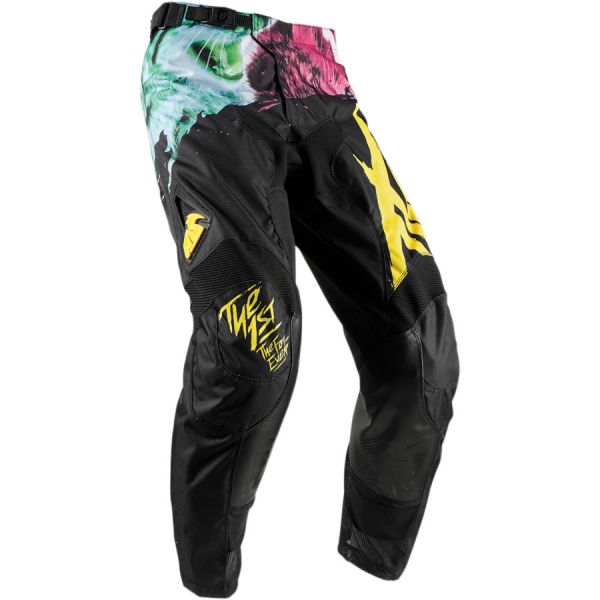 Pants MX-Enduro Thor Pulse Kitn Black/Yellow S8 Pants