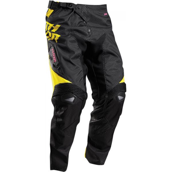 Pantaloni MX-Enduro Thor LICHIDARE STOC Pantaloni S7 Fuse Air Dazz Black/Yellow