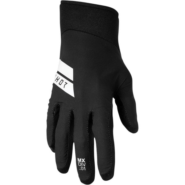 Gloves MX-Enduro Thor Manusi Moto MX Agile Hero Black/White