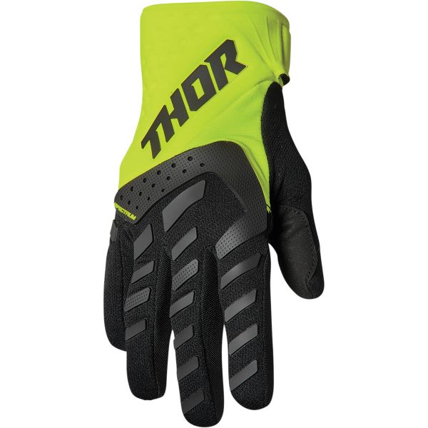  Thor Manusi Enduro Copii Spectrum Black/Flo Acid