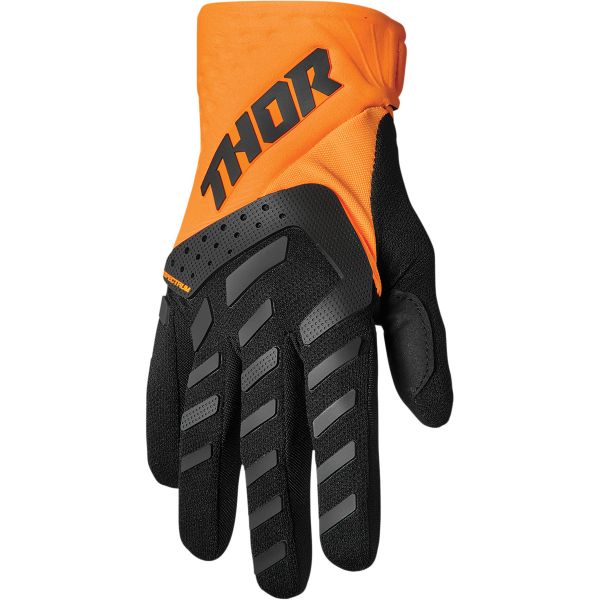Kids Gloves MX-Enduro Thor Manusi Moto MX Copii Spectrum Black/Orange
