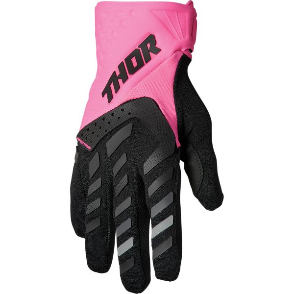  Thor Manusi Moto MX Dama Spectrum Flo Pink/Black