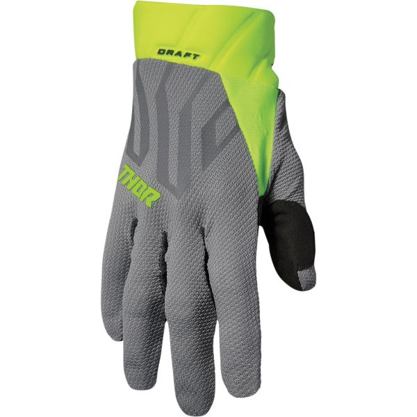 Gloves MX-Enduro Thor Manusi Moto MX Draft Gray/Acid