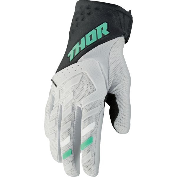 Gloves MX-Enduro Thor Women Moto MX/Enduro Gloves Spectrum Black/Mint 24