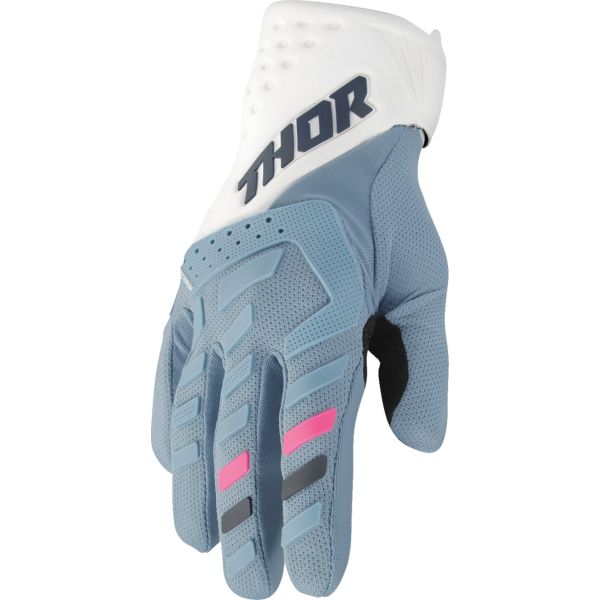 Gloves MX-Enduro Thor Women Moto MX/Enduro Gloves Spectrum Midnight/White 24