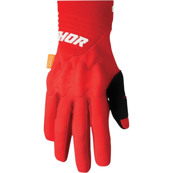 Gloves MX-Enduro Thor Manusi Moto MX Rebound Red/White