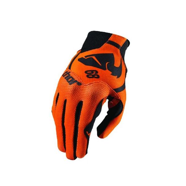 Gloves MX-Enduro Thor S6 Void Plus Gasket Orange-Black Gloves