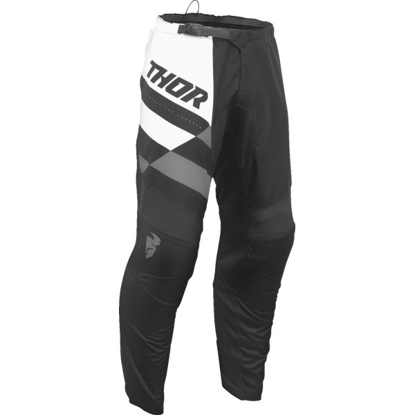Kids Pants MX-Enduro Thor Youth Moto MX/Enduro Pants Sector Checker Black/Gray 24