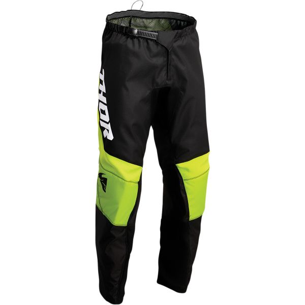 Pants MX-Enduro Thor Moto MX Pants Sector Chev Black/Green