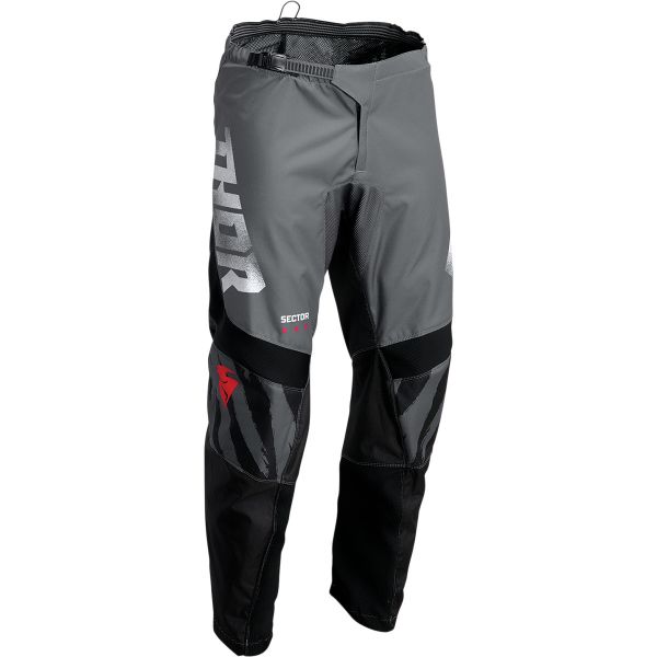Pants MX-Enduro Thor Moto MX Pants Sector Tear Gray/Black
